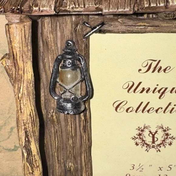 Rustic Western Light Up Picture Frame Cowboy Ranch Decor Lantern Cowhand Cabin - Picture 4 of 11